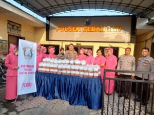 Polsek Gedangan Berbagi dan Bekali Pengetahuan Agama Bagi Anggota