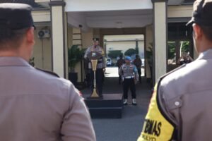 Upacara Hari Kesadaran Nasional 2024, Personel Polres Kediri Kota Diminta Profesional