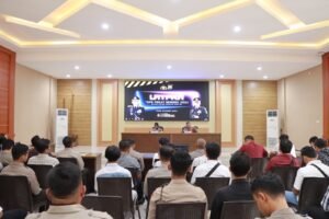 Gelar Latpraops Pekat Semeru 2024, Polres Kediri Siap Amankan Bulan Suci Ramadhan 1445 H