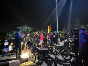 Patroli KRYD Skala Besar Polres Kediri Kota, Langkah Cegah Gangguan Kamtibmas di Bulan Ramadhan