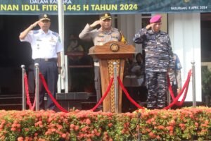 Jamin Mudik Hari Raya Aman, Kapolres Pasuruan Pimpin Apel Gelar Pasukan Ops Ketupat 2024