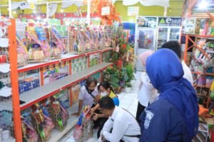 Jelang Lebaran Satgas Pangan Ngawi Cek Bahan Pangan di Sejumlah Supermarket dan Pasar