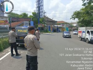Arus Balik Lebaran, Polres Kediri Intensif Patroli dan Pantau Jalur Rawan*