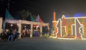 Polres Mojokerto Kota, Hilangkan Lelah Pemudik Sediakan Makanan dan Hiburan Gratis*