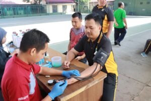 Bhakti Kesehatan, Polres Kediri Rutin Gelar Donor Darah*