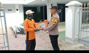 Polres Tulungagung Salurkan Bantuan Sembako Untuk Warga Terdampak Bencana di 3 Desa