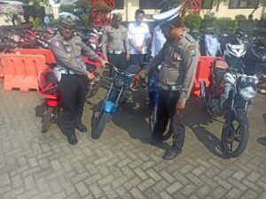Cepat Aduan Masyarakat PolresRespon Situbondo Amankan 42 Motor Hendak Balapan Liar