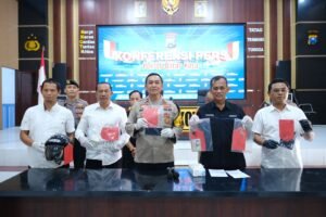 Curanmor Polres BlitarUngkap Kota Berhasil Amankan Dua Tersangka dan Tiga Kendaraan