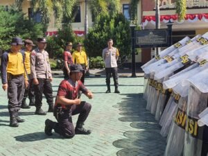 Gelar S*imulasi Pengamanan, Polres Magetan Siap Kawal Pilkada Serentak 2024*