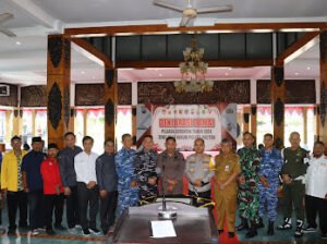 Wujudkan Pemilu Kondusif, Polres Pacitan Gelar Deklarasi Damai Pilkada 2024