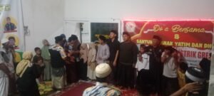 Memperingati HUT RI ke 79 Tahun 2024 LSM GMBI Memberikan Santunan Anak Yatim dan Dhuafa