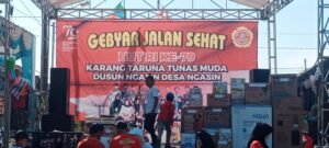 Semarak Kemerdekaan Jalan Sehat Desa Ngasin Memperingati HUT RI ke 79 tahun
