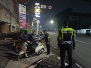 Puluhan Kendaraan Terjaring Razia di Kota Kediri, Ternyata Ini Pelanggarannya