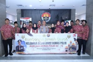 Hari Jadi Humas Polri Ke 73, Kadiv Humas Beri Apresiasi Berangkatkan Personel dan Media Ibadah Umroh