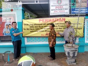 Sengketa tanah UPT SD Negeri 207 Sidoraharjo Kecamatan Kedamean Ahli Waris Muslimah Melalui kuasa Hukum DRS. Idham Kholik SH.MPD, Meminta Ganti Rugi Atau Hak Sewa Tanah Yang Selama Ini Belum Di Bayarkan