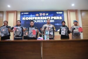 Kurang dari 24 jam Polres Kediri Berhasil Amankan Pelaku Pembunuhan