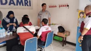 Jasa Raharja Gelar Pemeriksaan Kesehatan Gratis di Terminal Purabaya Menjelang NATARU