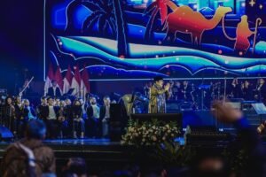 Hadiri Perayaan Natal Nasional, Presiden Prabowo Sampaikan Terima Kasih ke Kapolri & Panglima TNI