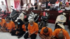 Polisi Amankan Pasutri Curanmor yang Beraksi di 21 TKP Wilayah Hukum Polres Mojokerto Kota