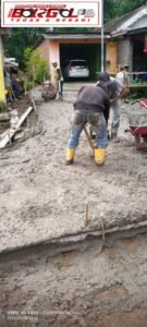Proyek siluman masih marak di kabupaten Mojokerto kades harus tanggung jawab.