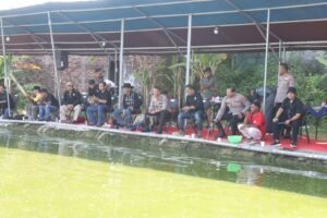 Perkuat Silaturahmi Jelang Suroan, Polres Bojonegoro Gelar Gathering Lomba Mancing Bersama Pesilat