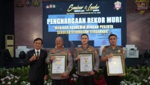 Seminar ‘Polisi dan Masyarakat’ Sespimma Lemdiklat Polri Angkatan 73 Raih Rekor MURI