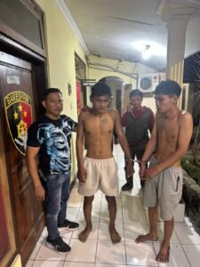 2 Curanmor 1 DPO 20 TKP di Tangkap Polsek Krian di Semampir, Sidorejo Krian