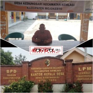 Optimalkan infrastruktur pembangunan ini yang Di lakukan pemdes Kedungsari Kemlagi Mojokerto ” SUKSES