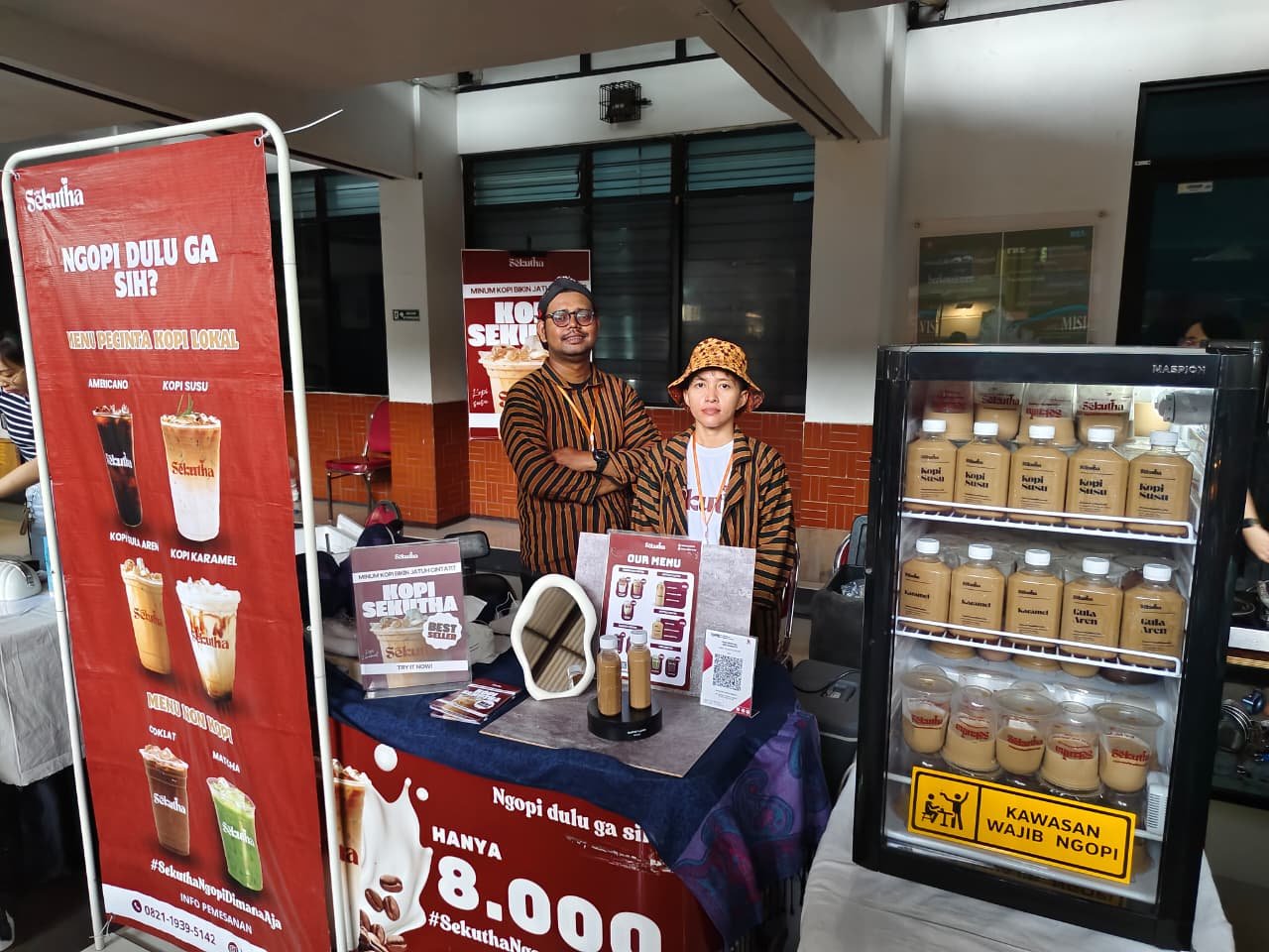Kopi Sekutha Gaet Anak Muda di UNNOFEST, Sajikan Filosofi Kala Senja dalam Setiap Seduhan