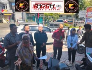 Persatuan jurnalis Gresik bersatu(PJGB) kawal sidak pengadilan negeri di duga bank Panin gelapkan SHM atas nama Molyo Cipto amin